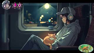 Lofi BGMs With —  Midnight Train Reflections 🚆🌙 — With Lofi BGMs