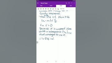 Compact Metric Spaces are Complete
