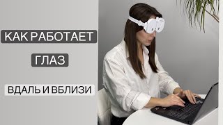 Как работает глаз, когда смотрит вблизи и вдаль