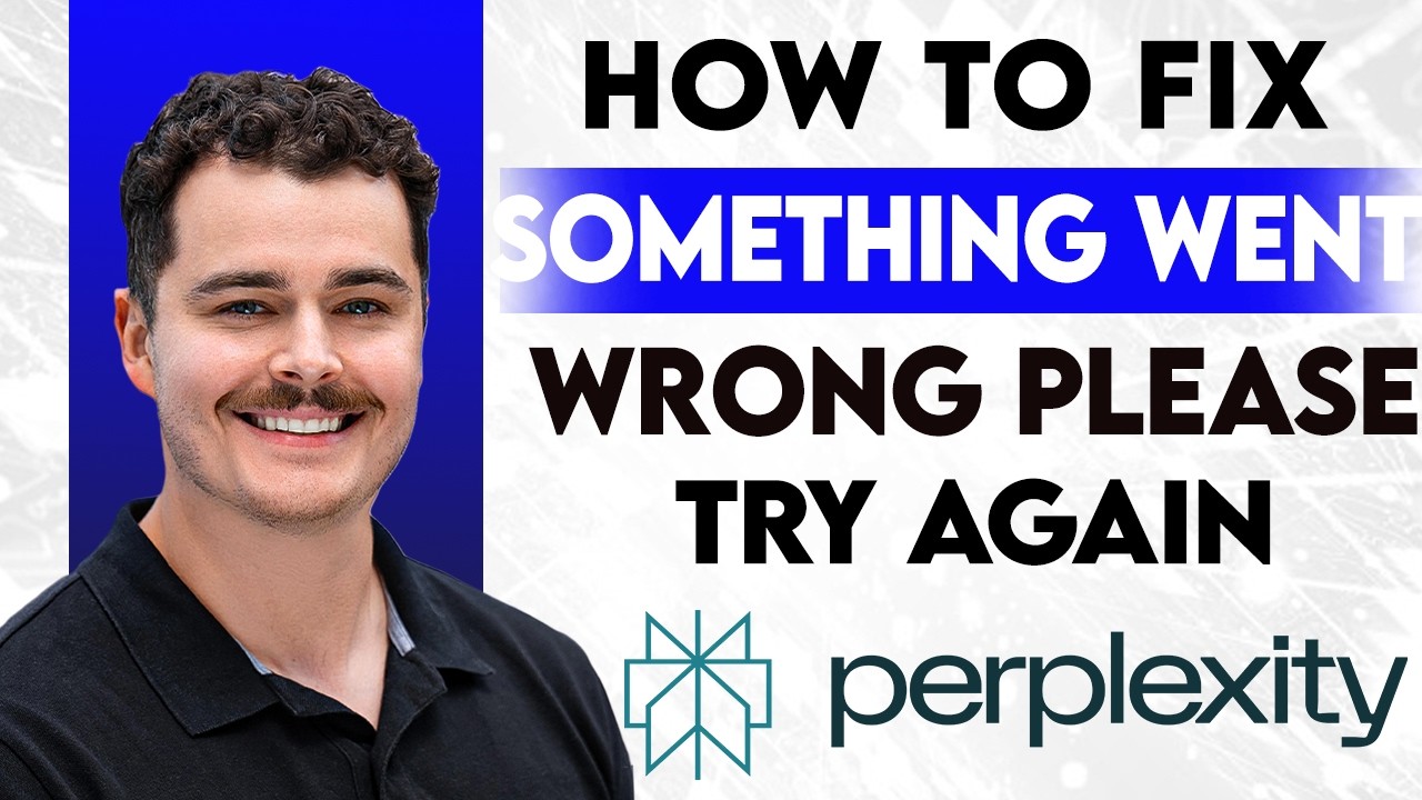 How To Fix Something Went Wrong Please Try Again Perplexity AI [2026 ...
