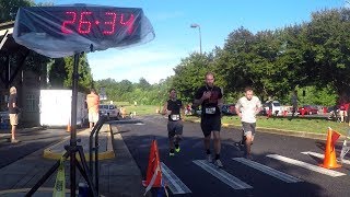 Bend Your Knees 5K 2018 Finish Line Video
