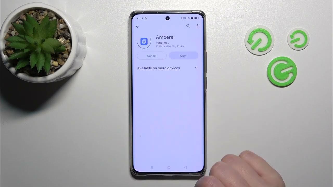 How to Check Battery Temperature on REALME 10 Pro+? Install Ampere