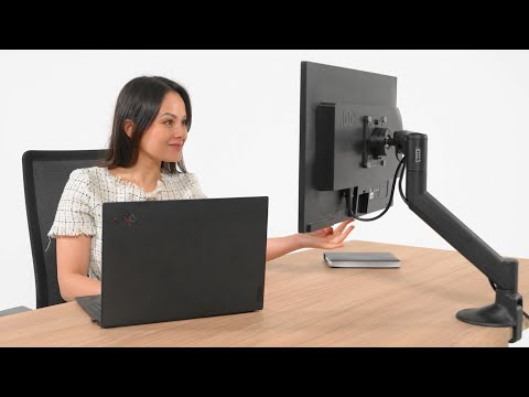 Easy to use dynamic monitor arm - video from Arrow Group