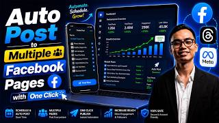 Auto Post to Multiple Facebook Pages with One Click – Facebook Automation