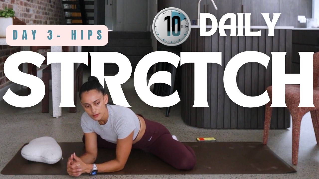 10-Min Hip Opening | Day 3 of My 7-Day Flexibility Plan