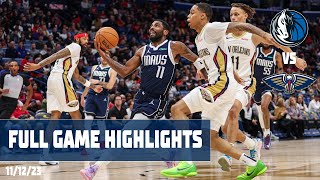 Kyrie Irving (35 points) Highlights vs. New Orleans Pelicans | 11\/12\/23