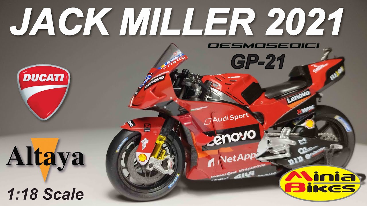 EP590 | JACK MILLER (2021) | DUCATI DESMOSEDICI GP21 | ALTAYA | 1