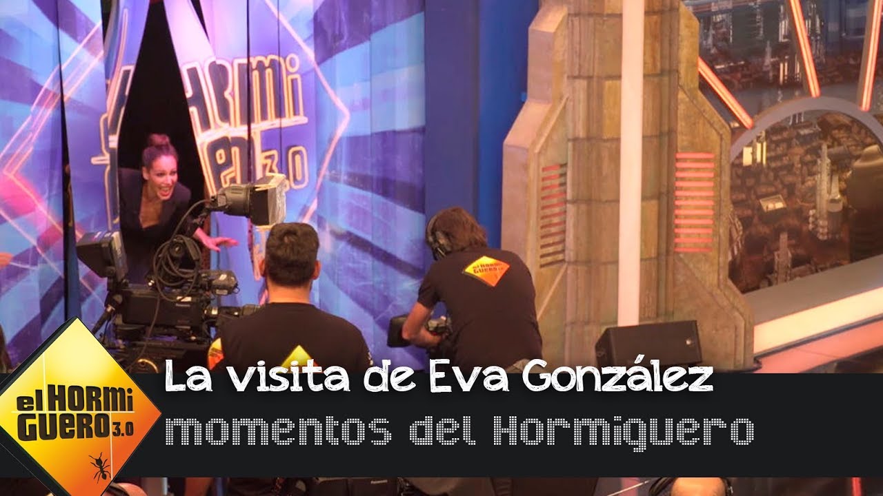 Eva González, la presentadora de 'La Voz', vivió así su visita al plató - El Hormiguero 3.0 antena 3 vis a vis