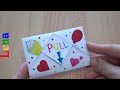 Geburtstag Umschlagkarte Emoji Pull Tab Origami envelope card 🎈 Letter Folding Origami birthday Card