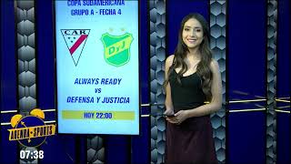 Always Ready repetirá equipo en el juego decisivo con Defensa y Justicia en la Copa Sudamericana.
