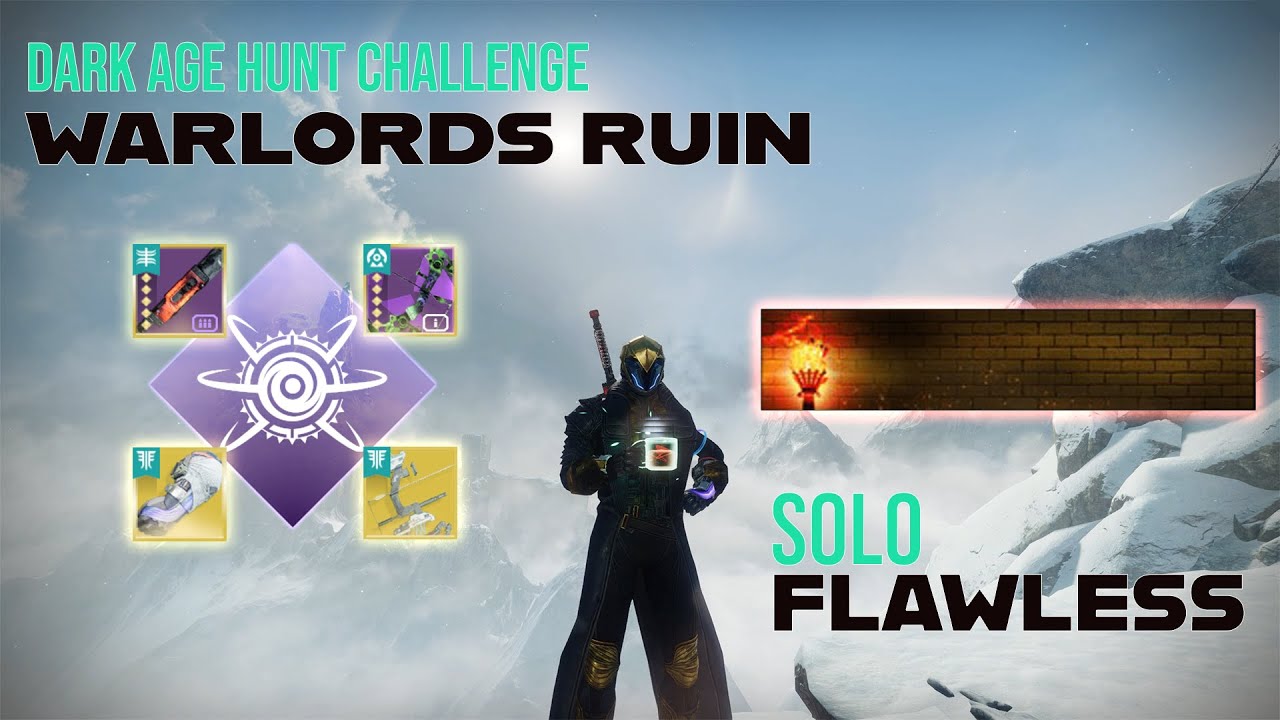 Destiny 2: Solo Flawless – Community Challenge #DarkAgeHunt