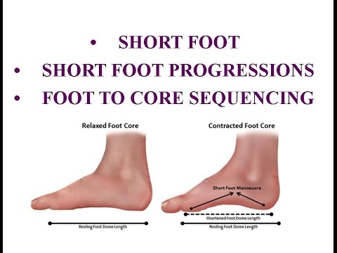 Short Foot w/ Progressions, to Core Sequencing