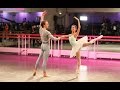 Yasmine Naghdi and Matthew Ball rehearse The Sleeping Beauty (The Royal Ballet)