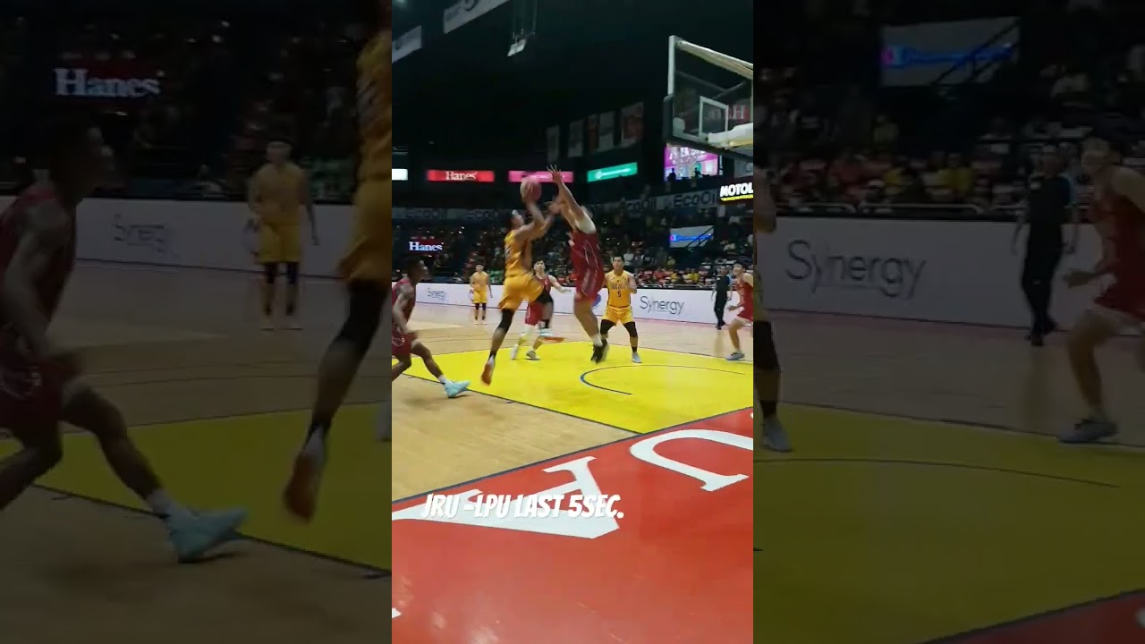 NCAA 99 LAST 5sec JRU -LPU 