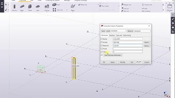 Rectangular Column Reinforcement (Tekla structures)