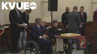 Gov. Abbott honors US Marines for 250 years of service