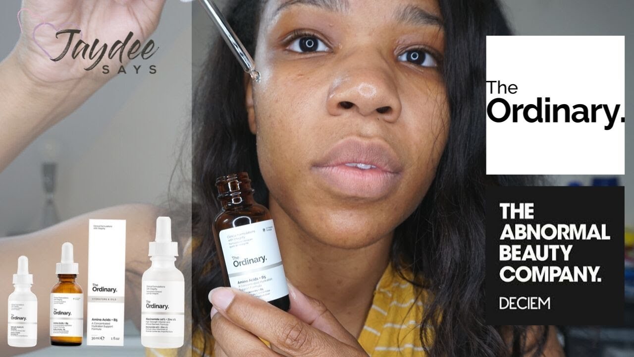 The Ordinary Skincare Review - Skincare Routine Acne Deciem - Jaydee