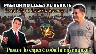 PASTOR ADVENTISTA no asiste al DEBATE con el PADRE TORO luego llega hacer preguntas| PADRE LUIS TORO