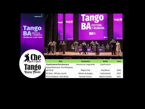 2025 Clasificatoria Pista Ronda 8 Mundial de Tango Buenos Aires