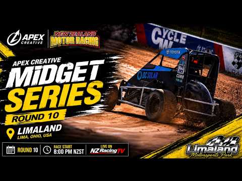 Round 10: Apex Creative Midget Series @ Limaland Motorsports Park