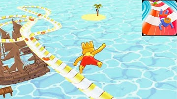 Aquapark.io All Levels Gameplay Walkthrough Android iOS | CHILL HUB
