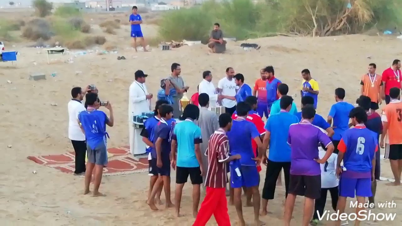 اختتام النشاط الرياضي لكرة القدم بقريه عيسان