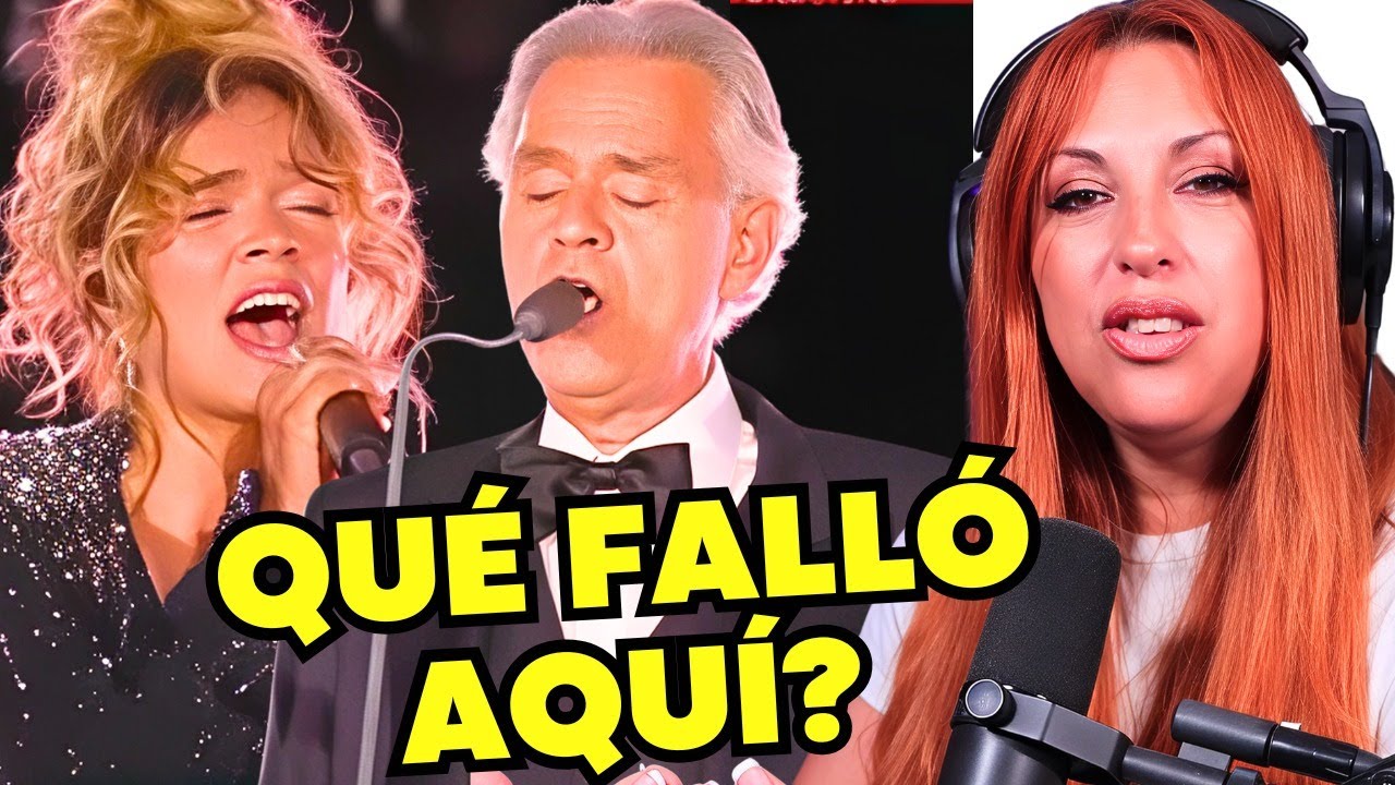 KAROL G ESTÁ A LA ALTURA? FALLAS Y ACIERTOS CON EL MAESTRO BOCELLI | Vocal Coach Reaction & analysis