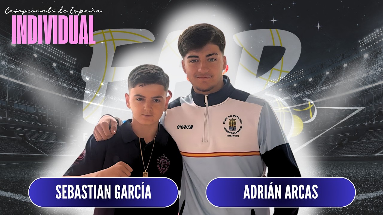 Miniature : Campeonato de España Individual Juvenil 2026 - SEBASTIAN GARCÍA (VAL) - ADRIÁN ARCAS (AND)