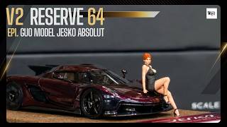 V2 Reserve 64 Ep. 1: The 1-of-49 Jesko Absolut! (Guo Model) | V2 Toys