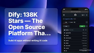 Dify: 138K Stars — The Open Source Platform That Replaces Your Entire AI Stack Net Worth