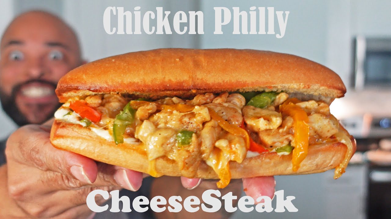 How to make a Chicken Philly Cheesesteak - YouTube
