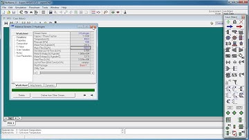 Simulating the mixing of nitrogen and hydrogen using a mixer in HYSYS
