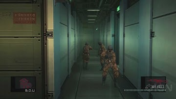 Metal Gear Solid 2 HD - Infiltrating the Shell 1 Core - Gameplay