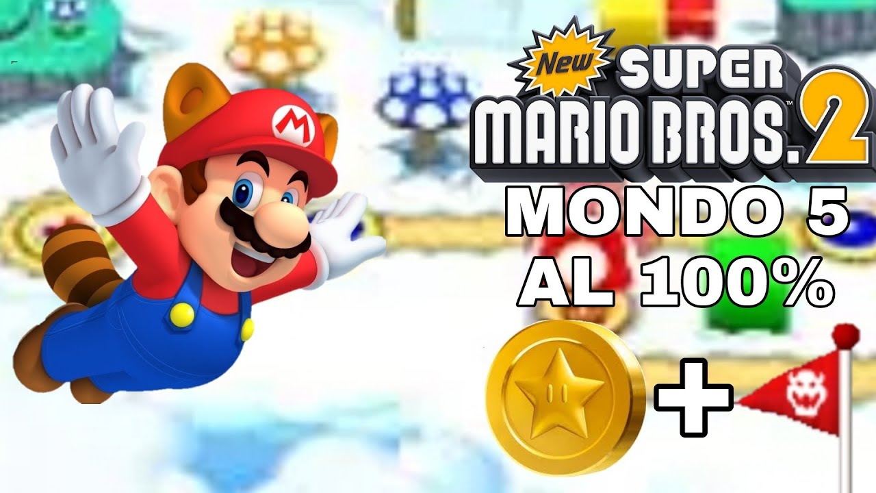MONDO 5 AL 100% (Tutte le monete stella e passaggi segreti) - New Super Mario Bros 2 ITA #5