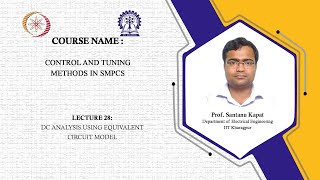 Lecture 28: DC Analysis using Equivalent Circuit Model