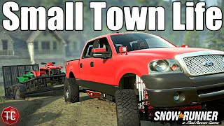 SnowRunner: NEW JOB! Picking Up & Delivering ATVs for Service! Small Town RP Part 2