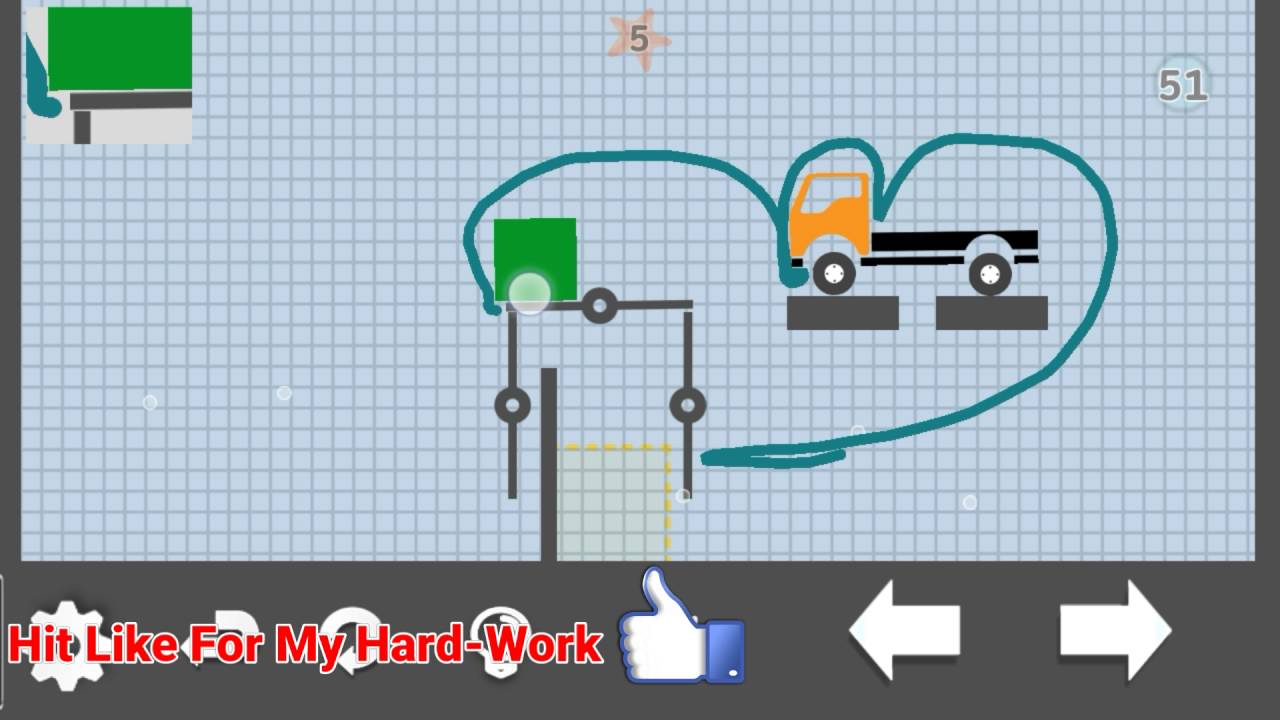 Brain it on the truck under water level 51 5 star walkthrough