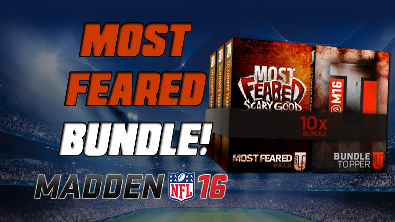 Most Feared Bundle Opening! | Madden 16 Ultimate Team - MUT Rewards, New Solos, & Sets
