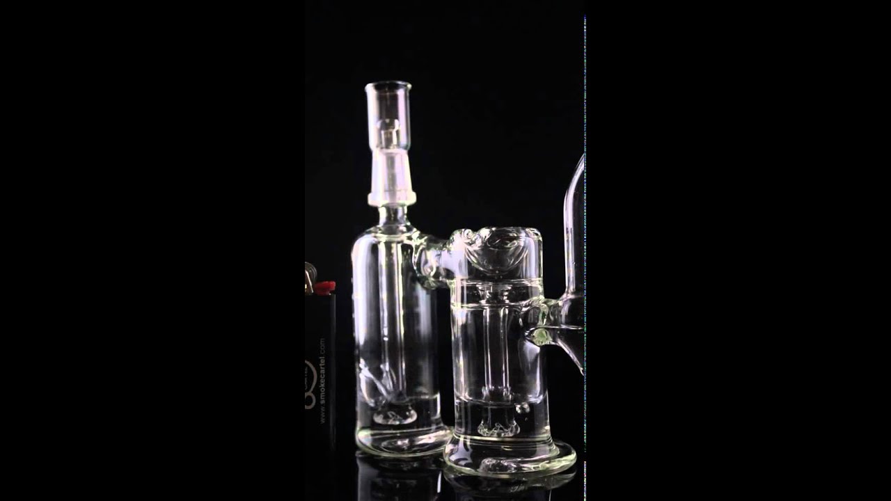 Purr Glass Full Double Concentrate Bubbler