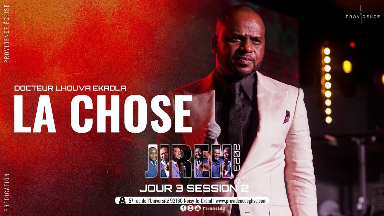 Lhouva EKAOLA - La chose | JIREH 2023