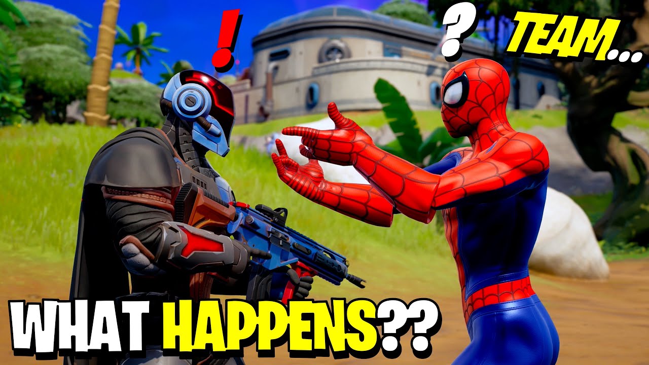 What Happens if Boss Foundation Meets Spider-Man in Fortnite!