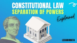 Constitutional Law explained Montesquieu separation of powers