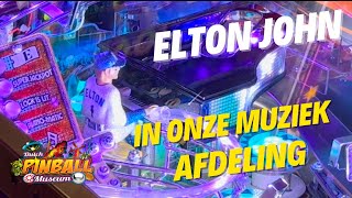 Elton John pinball machine in the Dutch Pinball Museum