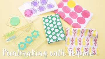 Print Making for Beginners (Block Printing) - Sizzix