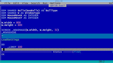QBasic Tutorial 58 - Making A Screen Saver For Windows - QB64