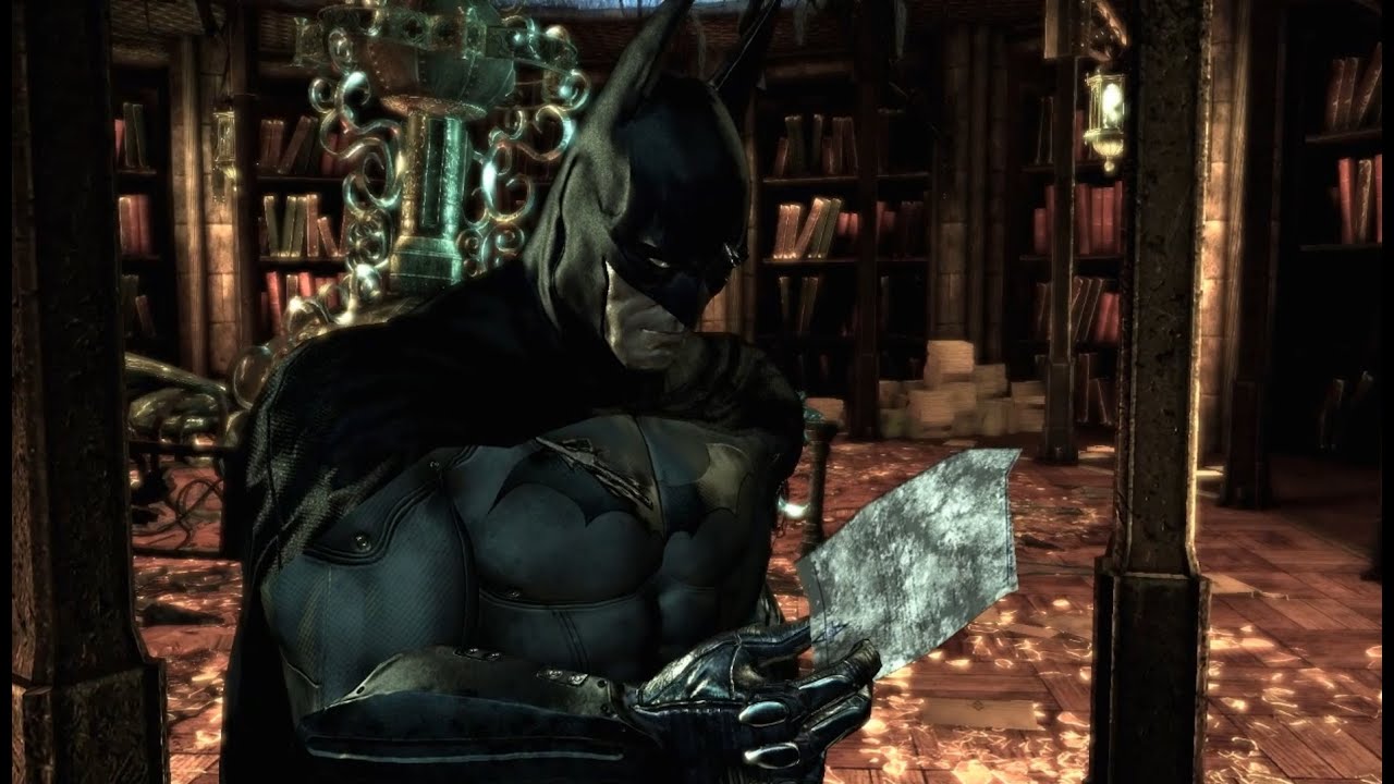 Batman: Arkham Asylum - Finding Dr. Young's notes - YouTube
