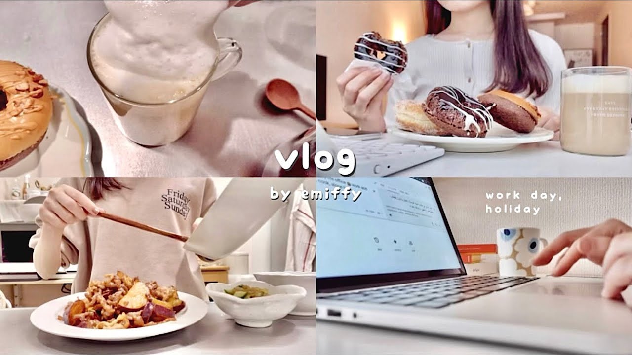 office worker's daily vlog👩‍💻🗒 2 kinds of stir fry, Laputa