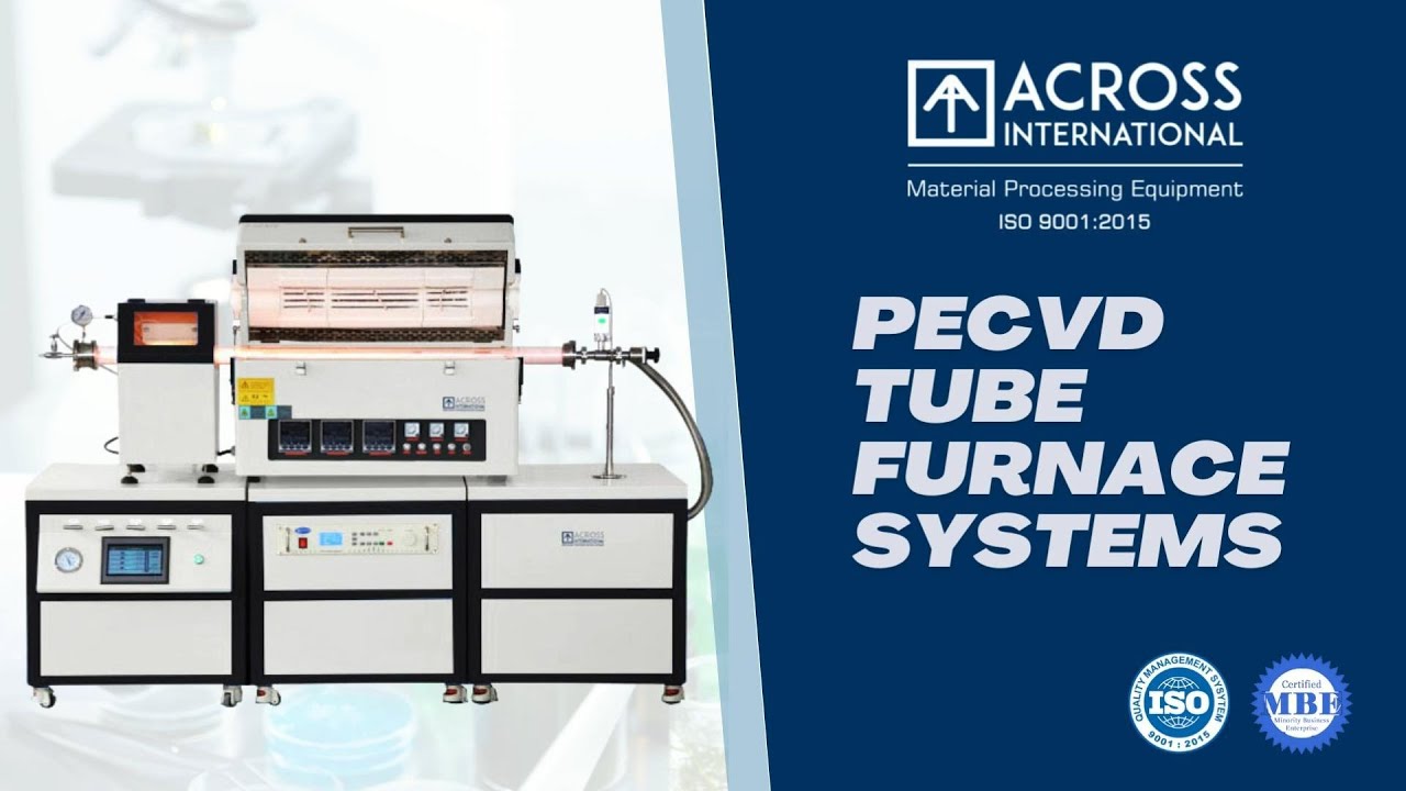 Across International PECVD Tube Furnaces Systems (STF1200cvd) Key ...