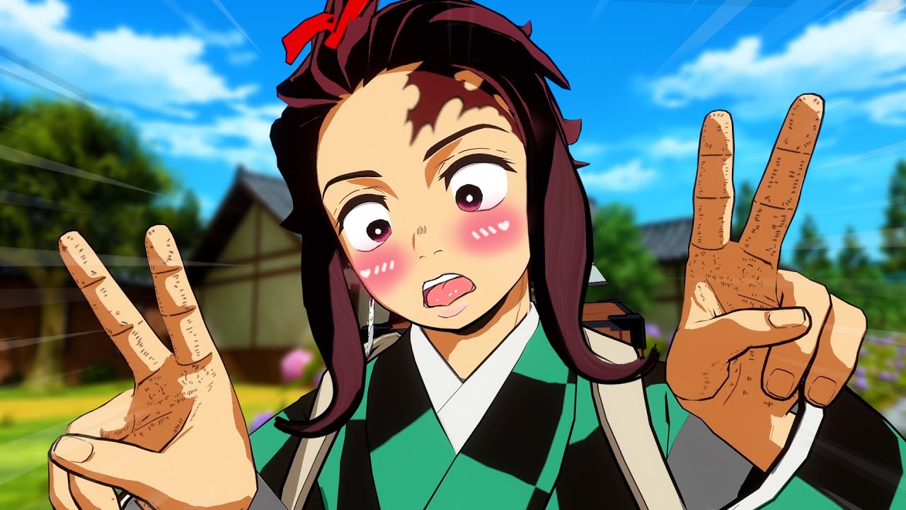 Demon Slayer but it gets WEIRD! (demon slayer vr)