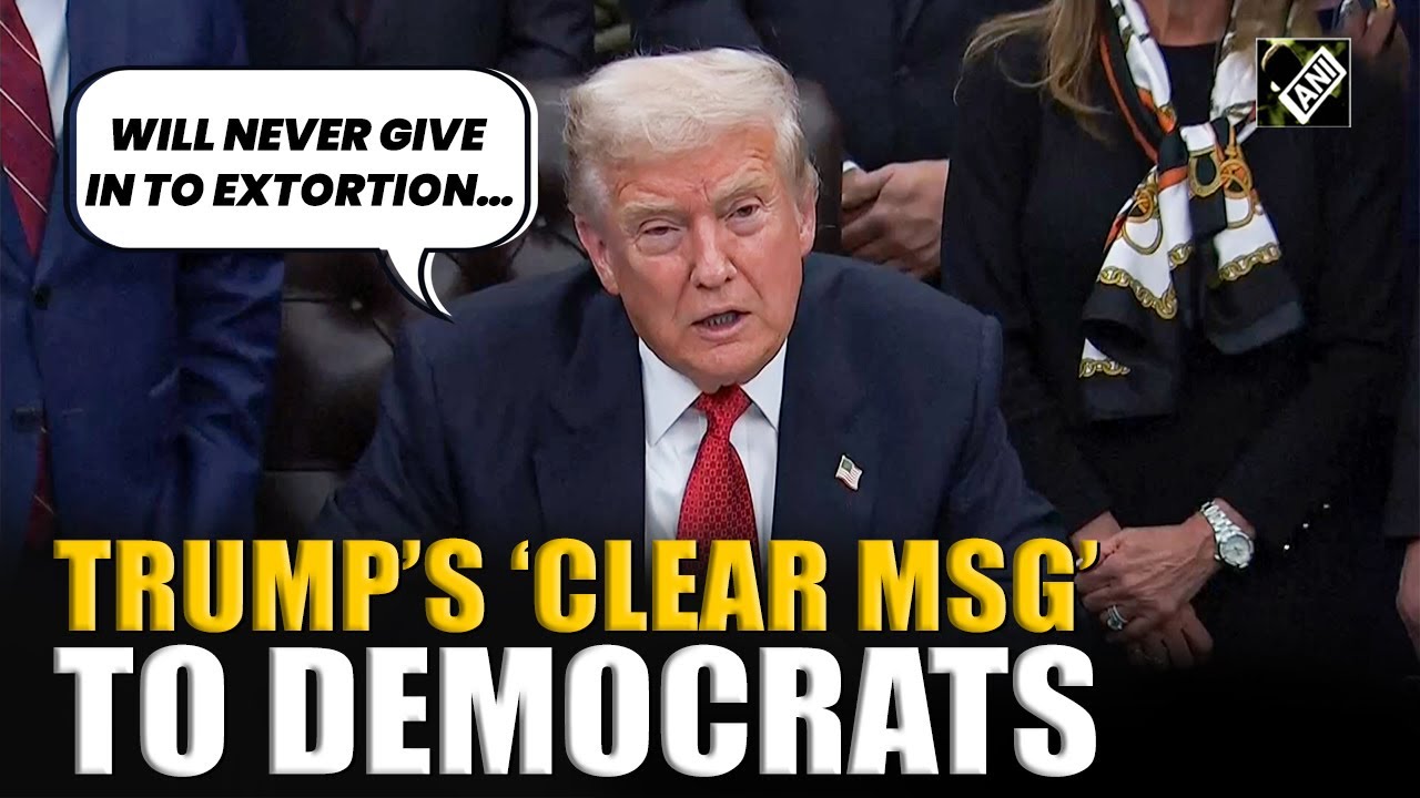 Trump’s ‘clear message’ to democrats as he signs to reopen government after longest US shutdown